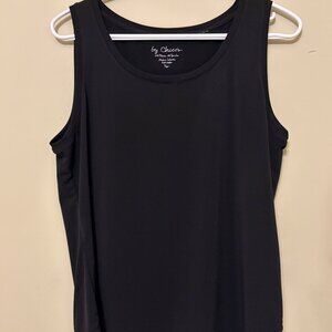 Chico's flowy black tank top